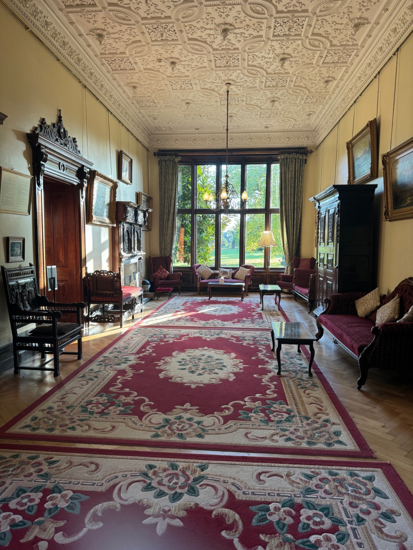 Historic interior at Arthur Findlay College